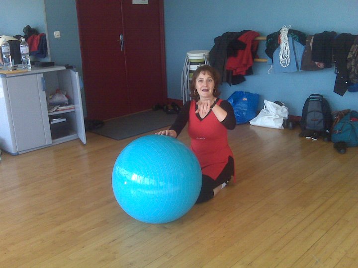 gymnastique au ballon